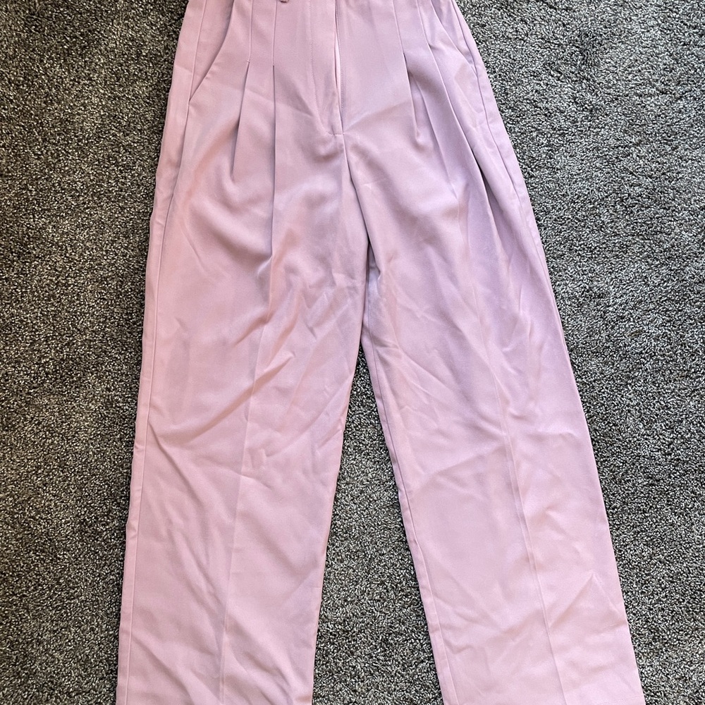 Nasty Gal Blush Trousers